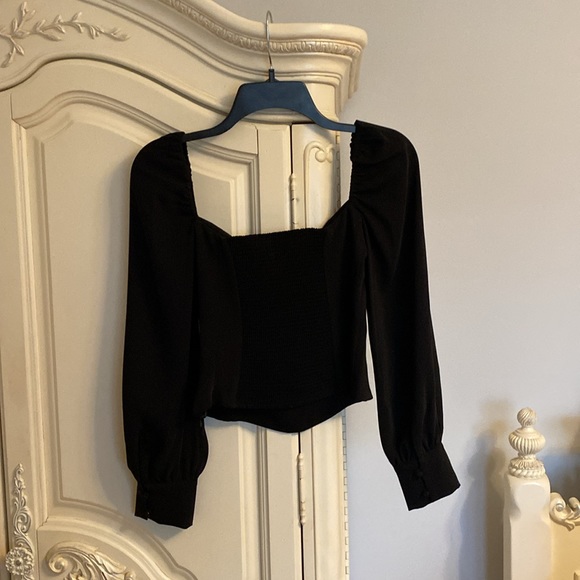 Wilfred Black Long Sleeve Blouse - Picture 3 of 3
